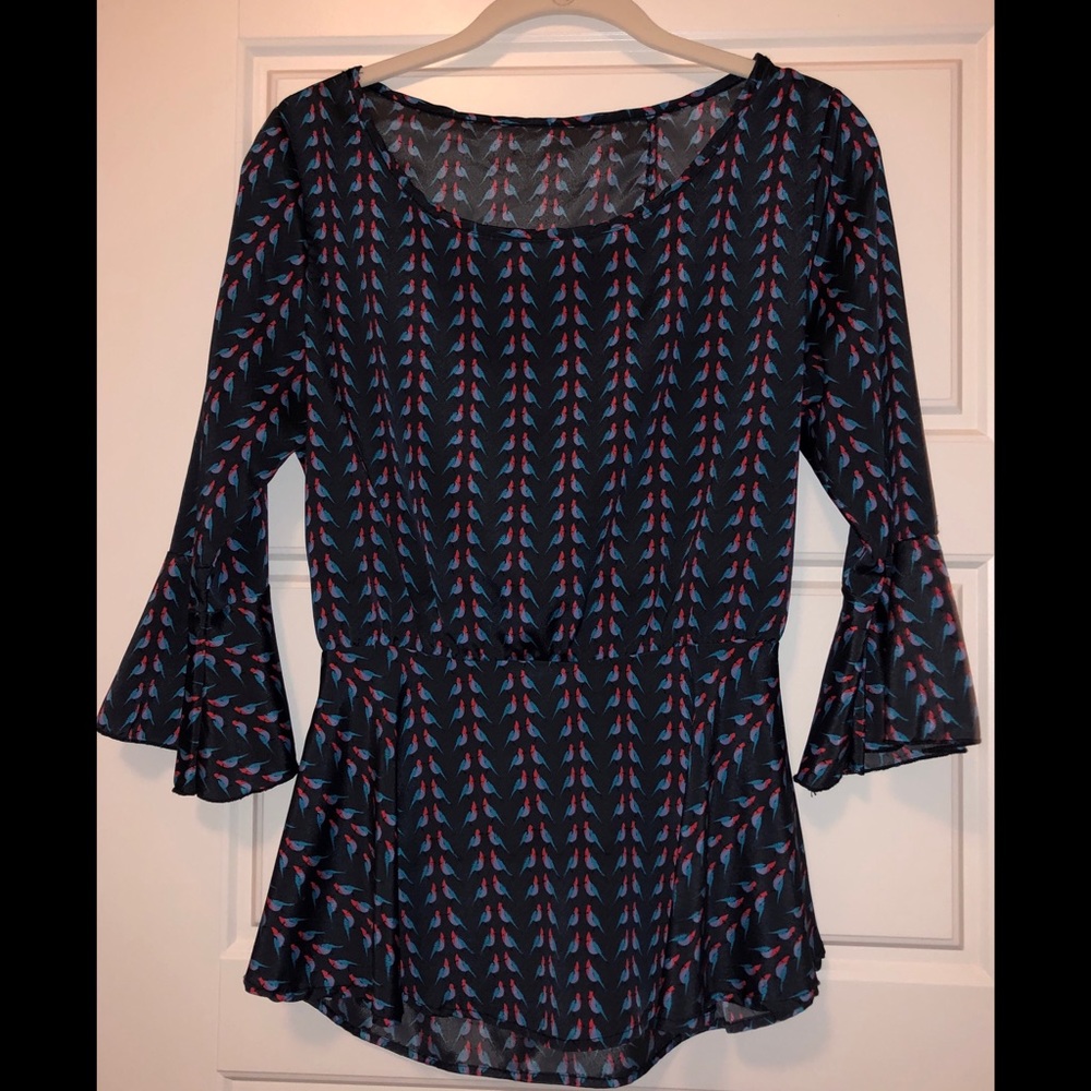 Backless shirt
